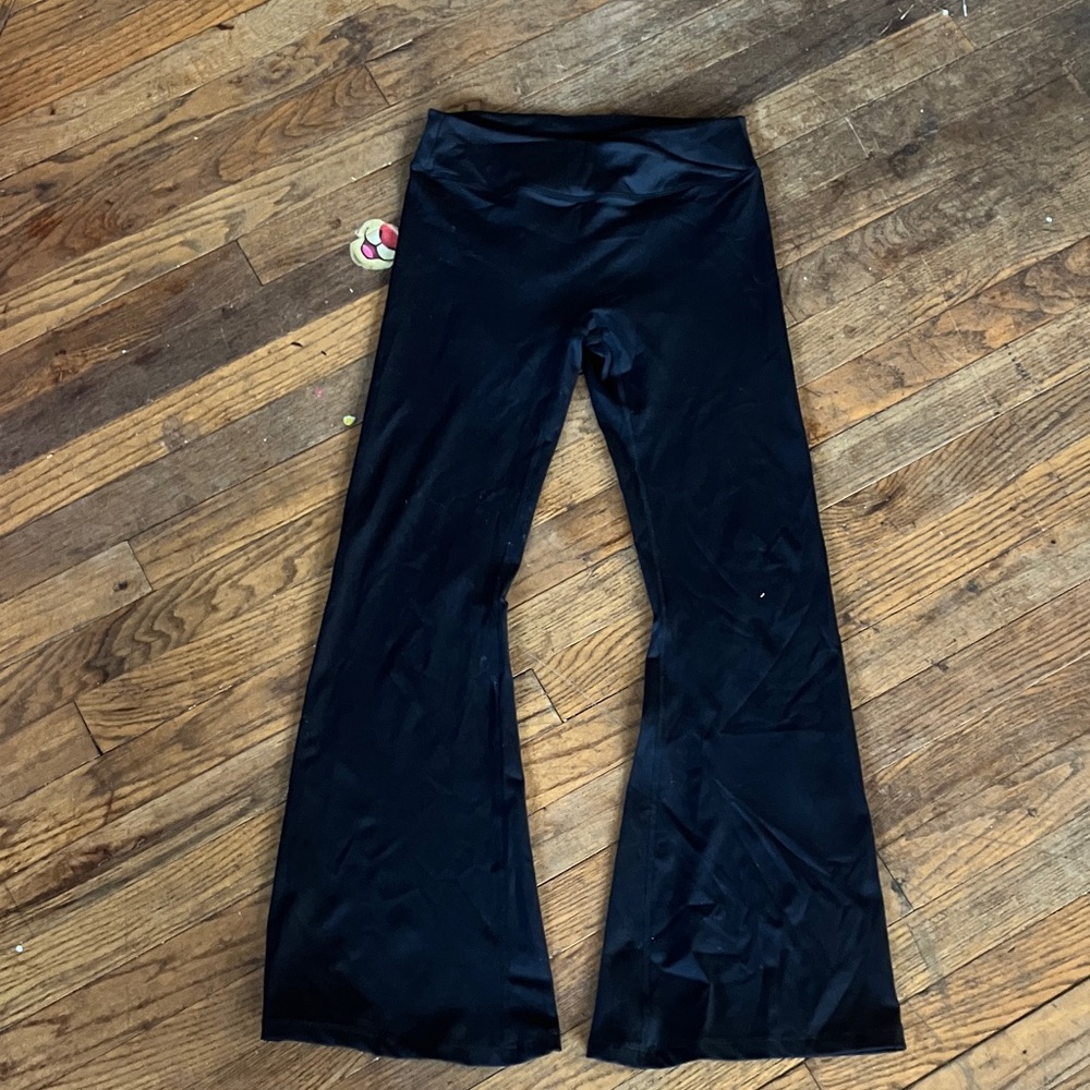 Elegant Black Flared Leggings for Women